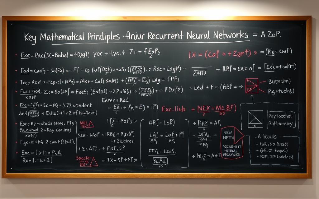 RNN mathematical formulas