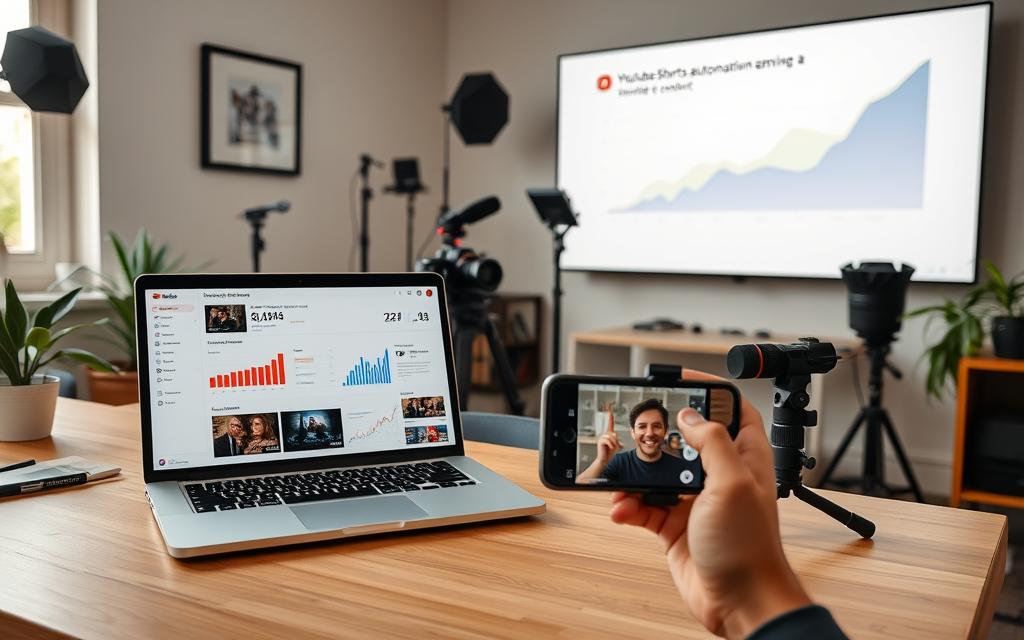 youtube shorts automation benefits